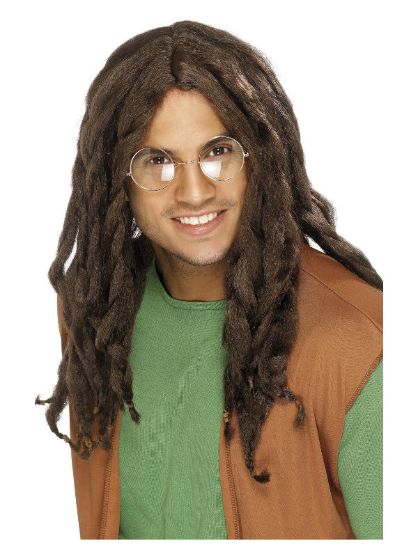 Dreadlock Wig, Brown Dress Loud
