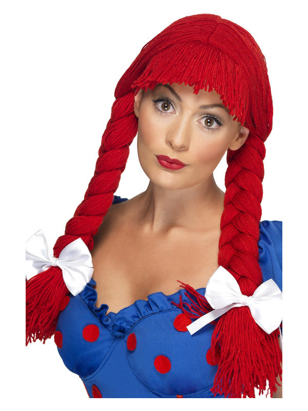 Rag Doll Wig, Red Dress Loud