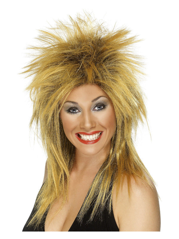Rock Diva Wig, Ginger Dress Loud