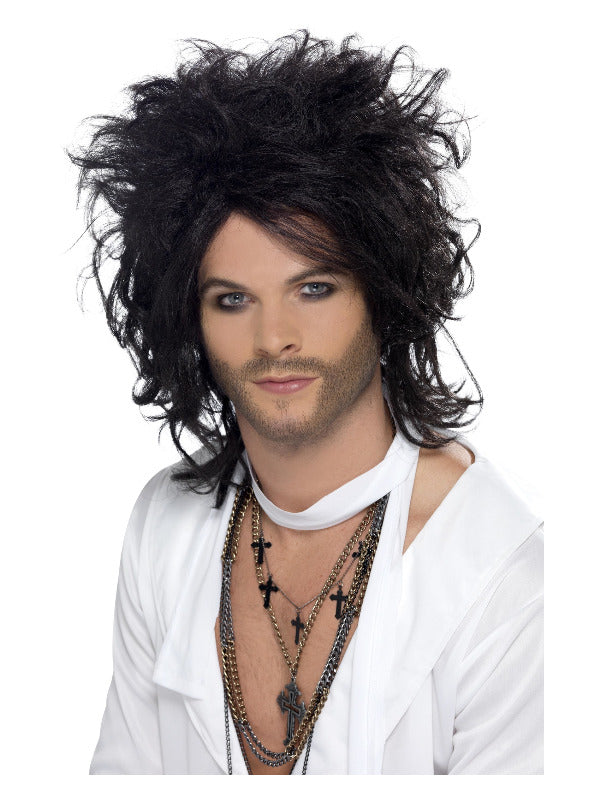 Sex God Wig, Black Dress Loud