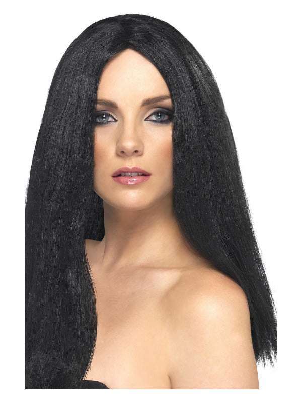 Star Style Wig, Black Dress Loud