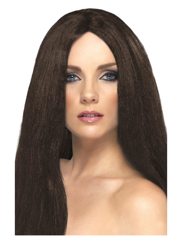 Star Style Wig, Brown Dress Loud