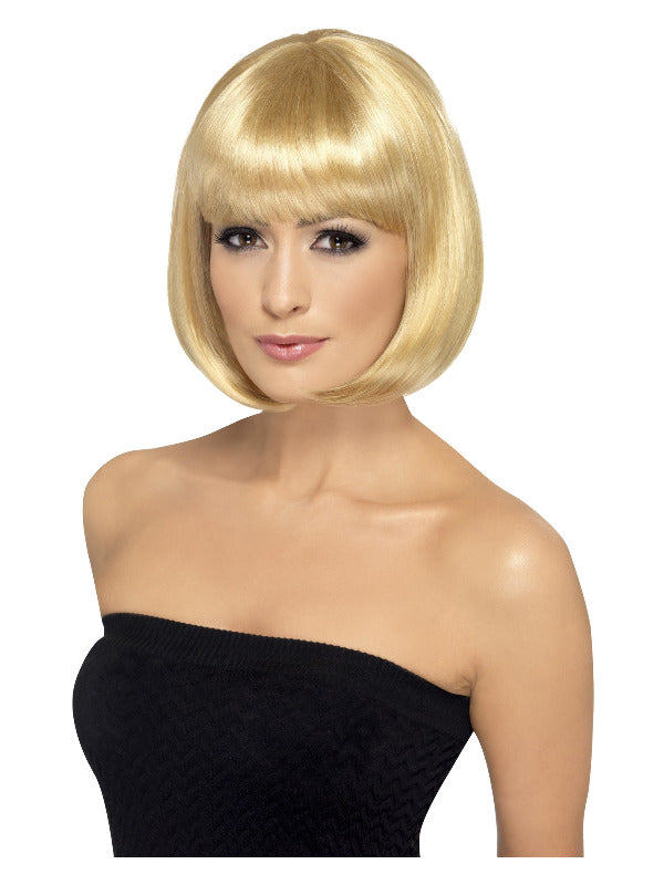 Partyrama Wig, 12 inch, Dark Blonde Dress Loud