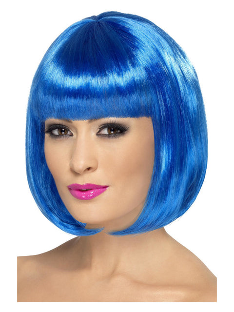 Partyrama Wig, 12 inch, Blue Dress Loud