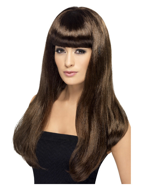 Babelicious Wig, Brown Dress Loud
