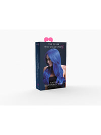 Fever Khloe Wig, Neon Blue Dress Loud
