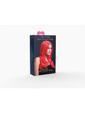 Fever Khloe Wig, Neon Red Dress Loud
