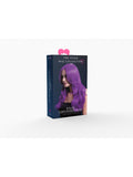 Fever Khloe Wig, Neon Purple Dress Loud