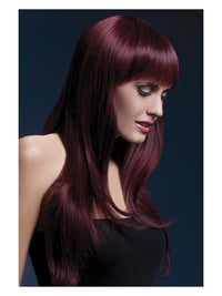 Fever Sienna Wig, Black Cherry Dress Loud