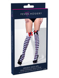 Opaque Hold-Ups, Black & White Dress Loud