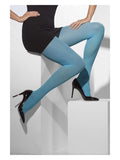 Opaque Tights, Blue Dress Loud