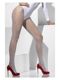 Fishnet Tights, White Dress Loud