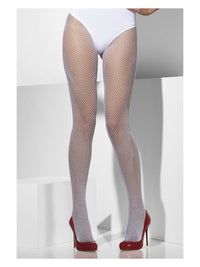 Fishnet Tights, White Dress Loud