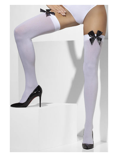 Opaque Hold-Ups, White Dress Loud