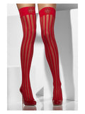 Sheer Hold-Ups, Red Dress Loud