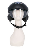 Top Gun Deluxe Helmet, Black Dress Loud
