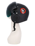 Top Gun Deluxe Helmet, Black Dress Loud