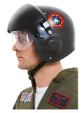 Top Gun Deluxe Helmet, Black Dress Loud