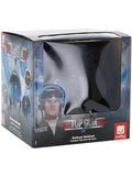 Top Gun Deluxe Helmet, Black Dress Loud