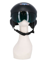 Top Gun Deluxe Helmet, Black Dress Loud