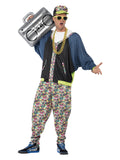 80s Hip Hop Costume, Patterned Dress Loud