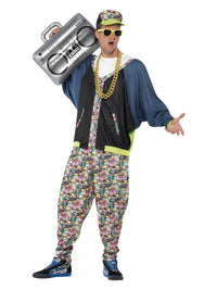 80s Hip Hop Costume, Patterned Dress Loud