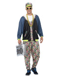 80s Hip Hop Costume, Patterned Dress Loud