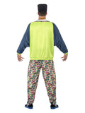 80s Hip Hop Costume, Patterned Dress Loud
