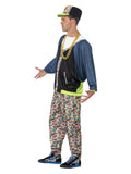 80s Hip Hop Costume, Patterned Dress Loud