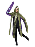 Octopus Costume, Foam Bonded, Purple Dress Loud