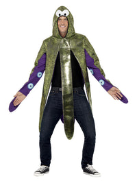Octopus Costume, Foam Bonded, Purple Dress Loud