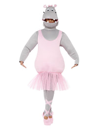 Ballerina Hippo Costume, Pink Dress Loud