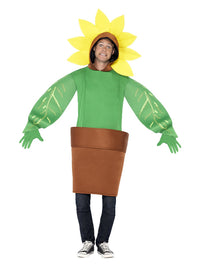 Sunflower Costume, with Top with Attached Hood Dress Loud