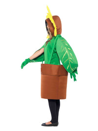 Sunflower Costume, with Top with Attached Hood Dress Loud