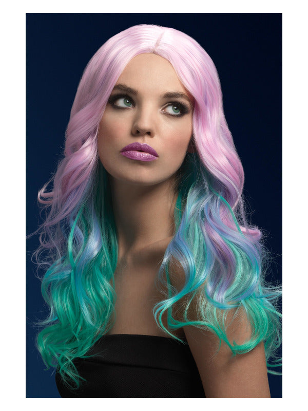 Fever Khloe Wig, Pastel Ombre Dress Loud