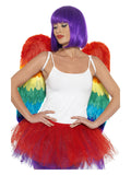 Feather Wings, Rainbow Dress Loud
