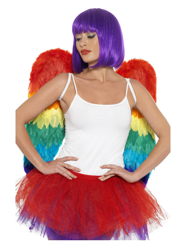 Feather Wings, Rainbow Dress Loud