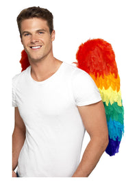 Feather Wings, Rainbow Dress Loud