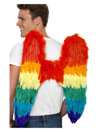 Feather Wings, Rainbow Dress Loud