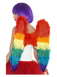 Feather Wings, Rainbow Dress Loud