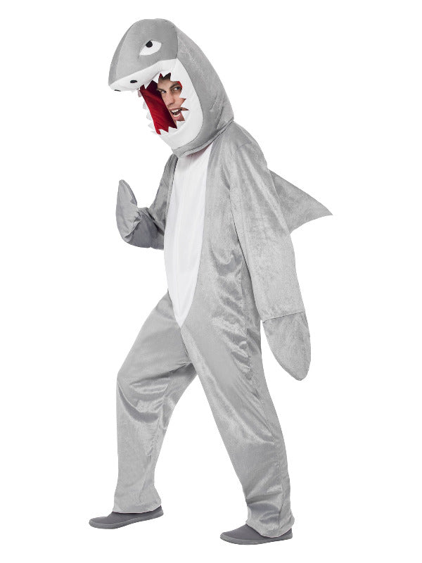 Shark Costume, Grey Dress Loud