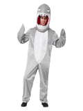Shark Costume, Grey Dress Loud