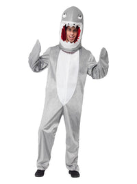 Shark Costume, Grey Dress Loud