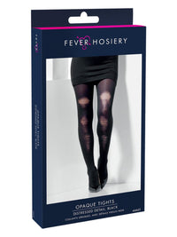 Opaque Tights, Black Dress Loud