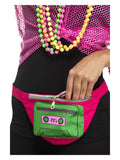 80s Bumbag, Multi-Coloured Dress Loud