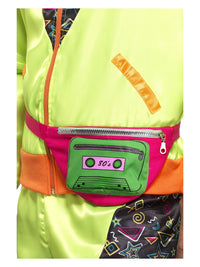 80s Bumbag, Multi-Coloured Dress Loud