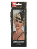 Flapper Headband, Black Dress Loud