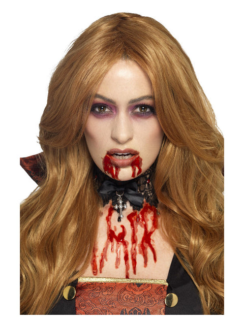 Smiffys Make-Up FX, Gel Blood, Red Dress Loud
