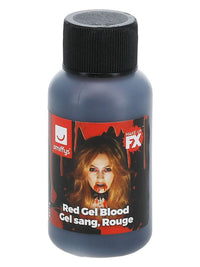 Smiffys Make-Up FX, Gel Blood, Red Dress Loud