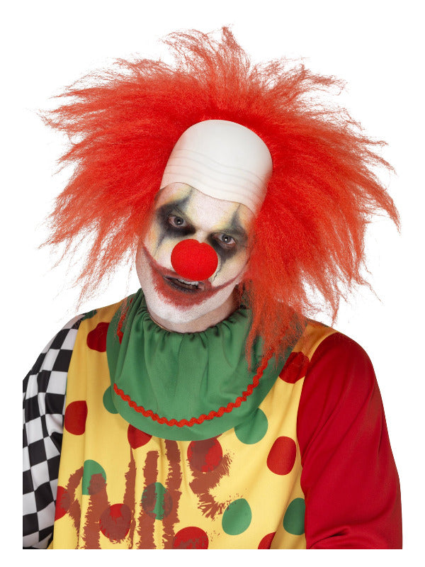 Deluxe Clown Wig, Red Dress Loud